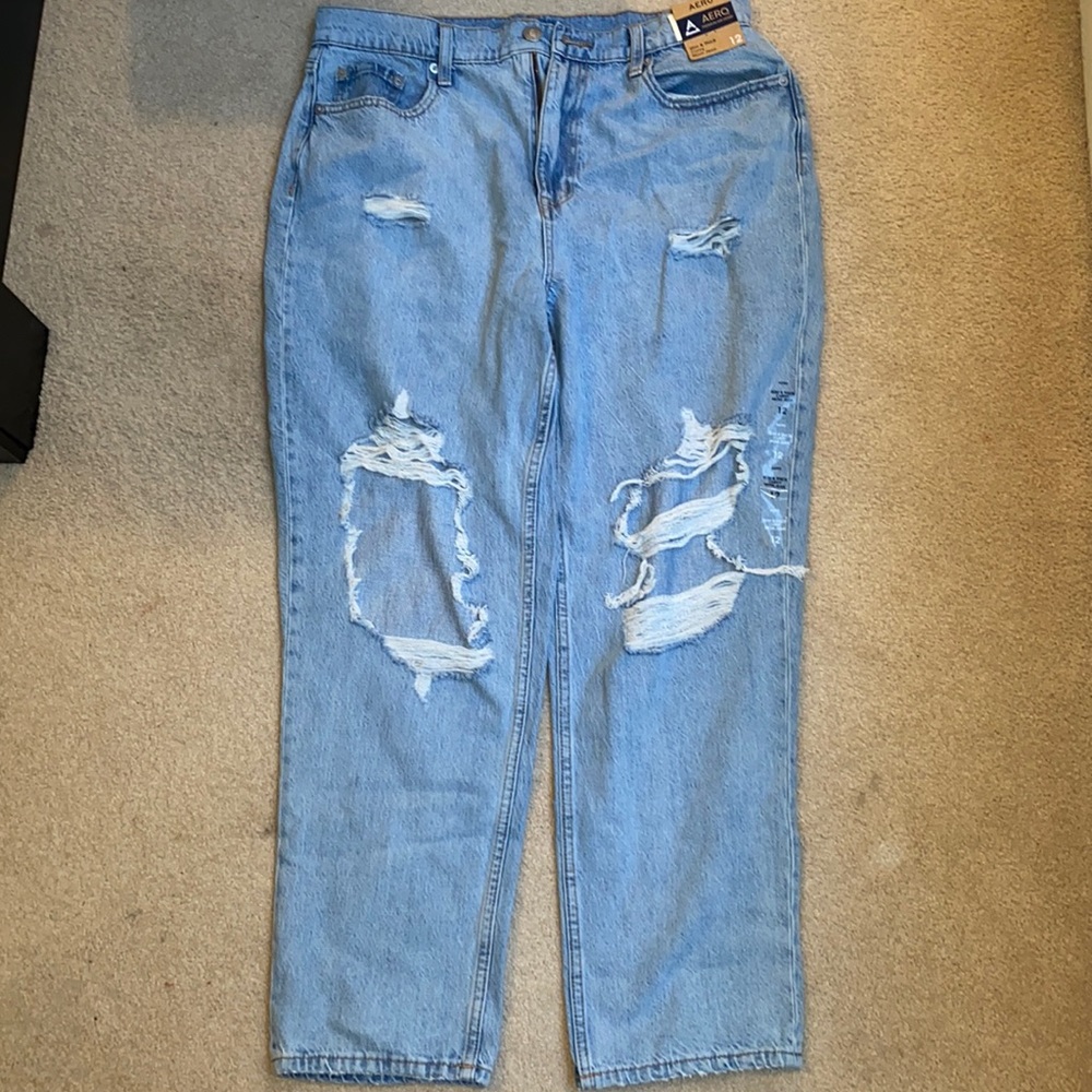 aeropostale slim and thick curvy mom jeans
